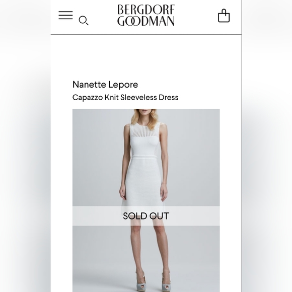 Anthropologie Nanette Lepore Capazzo Knit Sleeveless Dress size S - Picture 12 of 12